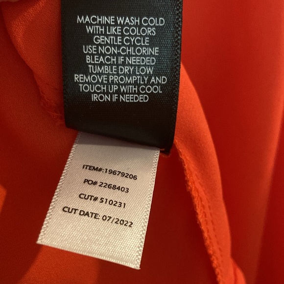 Torrid Georgette button down blouse size 2 - Picture 4 of 4